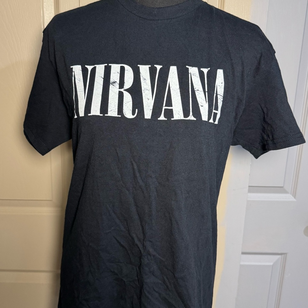 NIRVANA Charcoal Short Sleeve Tee